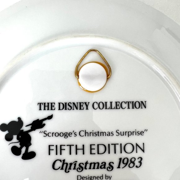 Mickey Mouse Fifth Edition 1983 "Scrooges Christmas Surprise" Limited Edition - Picture 7 of 8